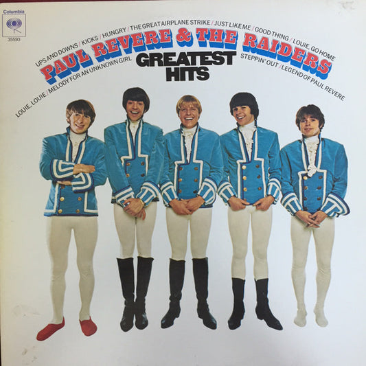 Paul Revere & The Raiders : Paul Revere & The Raiders' Greatest Hits (LP, Comp, RE)