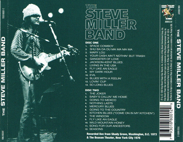 Steve Miller Band : King Biscuit Flower Hour Presents (2xCD, Album)