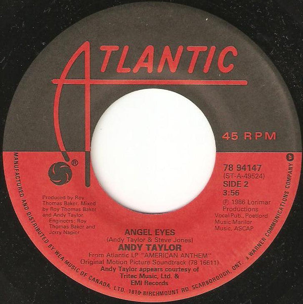 Andy Taylor : Take It Easy (7", Single)