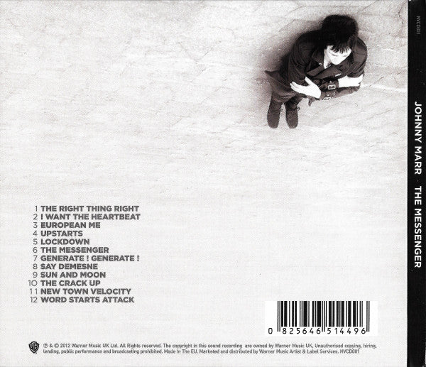 Johnny Marr : The Messenger (CD, Album, Dig)