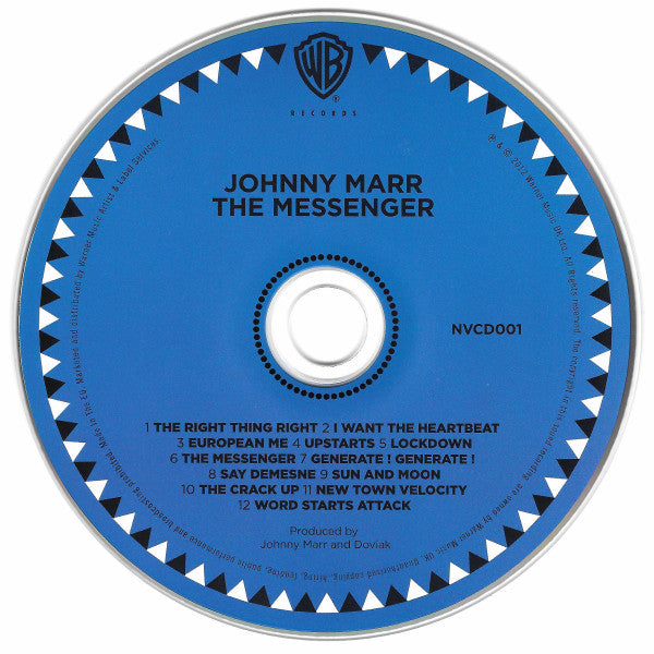 Johnny Marr : The Messenger (CD, Album, Dig)
