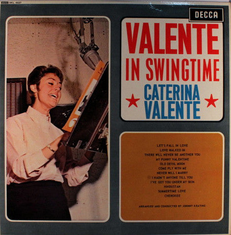 Caterina Valente : Valente In Swingtime (LP, Album)