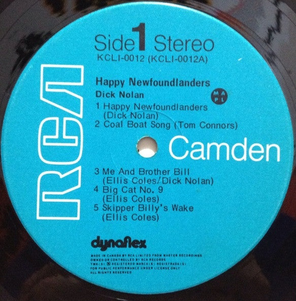 Dick Nolan (2) : Happy Newfoundlanders (LP, Album)