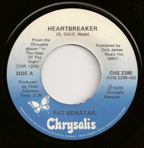 Pat Benatar : Heartbreaker (7", Single)