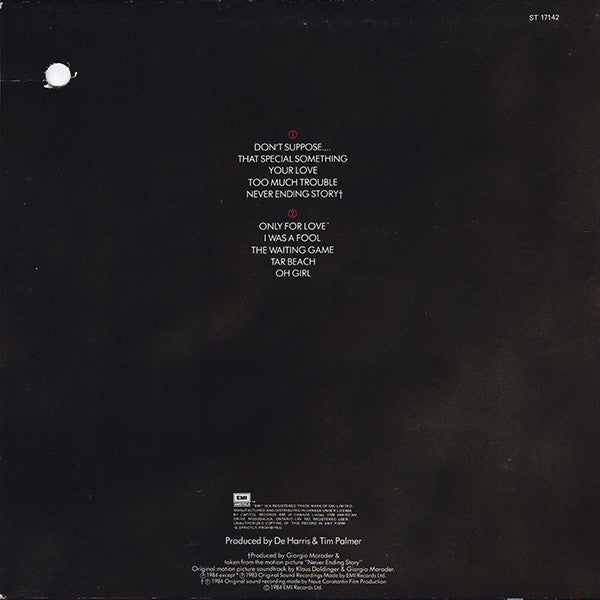 Limahl : Don't Suppose (LP, Album)
