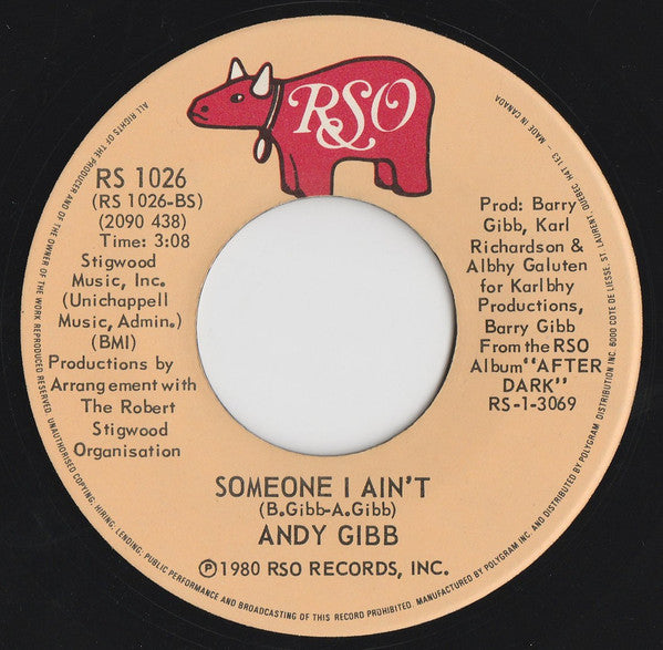 Andy Gibb And Olivia Newton-John : I Can't Help It (7", Single)