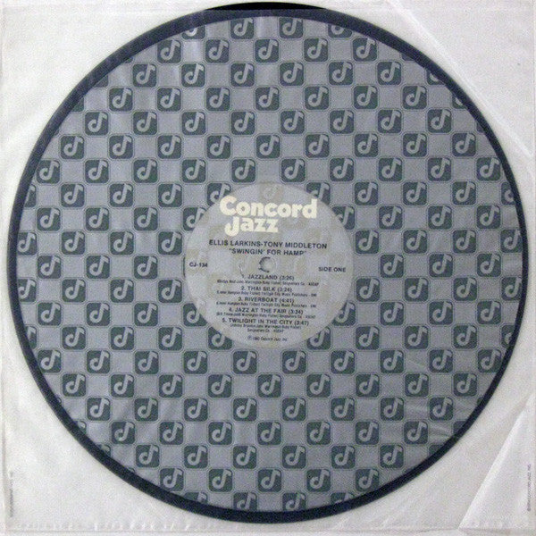 Ellis Larkins & Tony Middleton : Swingin´ For Hamp  (LP)