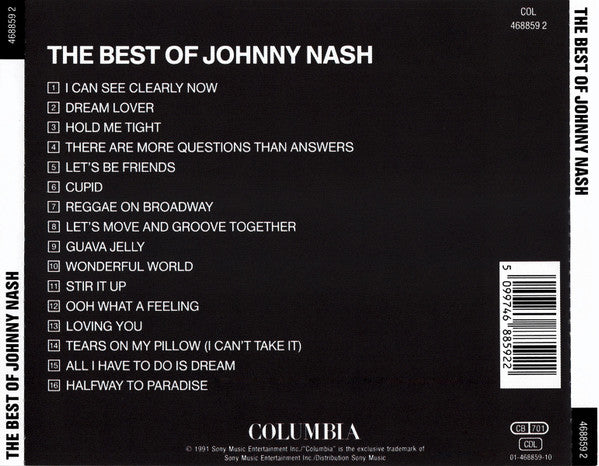 Johnny Nash : The Best Of (CD, Comp)