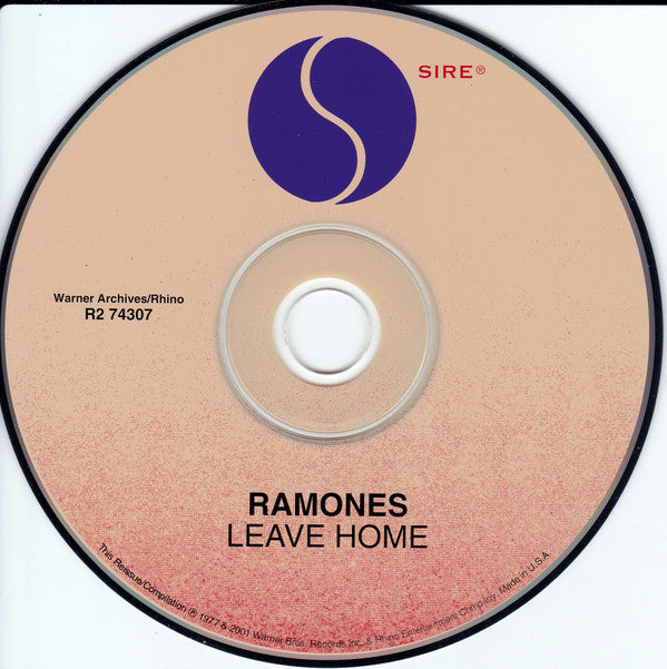 Ramones : Leave Home (CD, Album, RE, RM, RP)