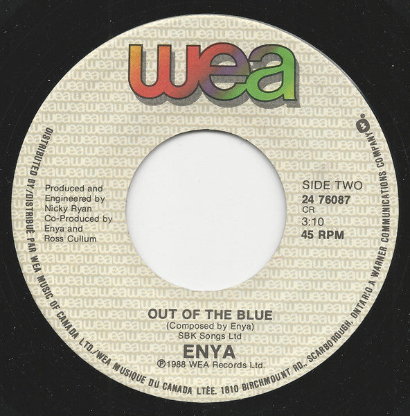 Enya : Orinoco Flow (7")