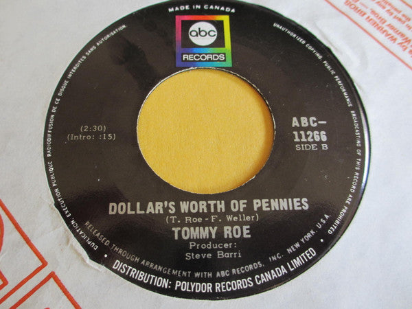 Tommy Roe : Pearl (7", Single)