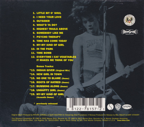 Ramones : Subterranean Jungle (CD, Album, RE, RM)