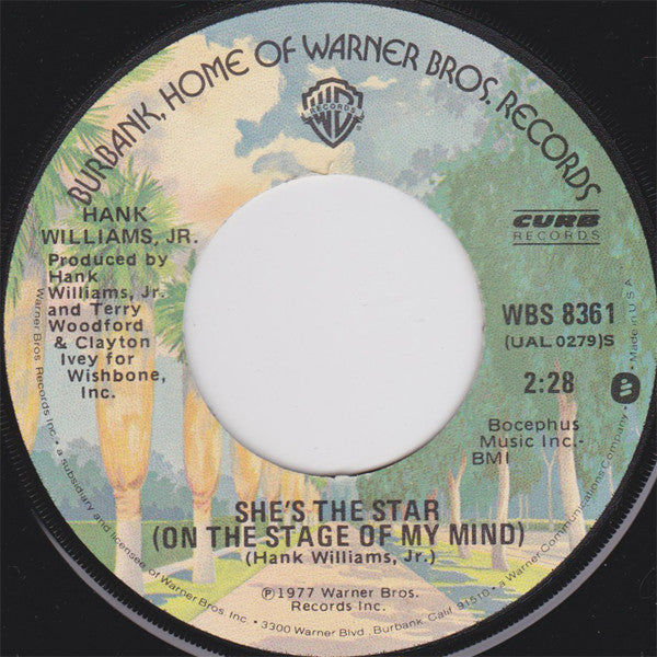 Hank Williams Jr. : Mobile Boogie (7", Single, Jac)