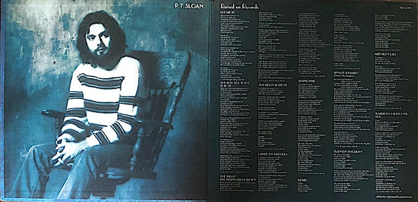 P.F. Sloan : Raised On Records (LP, Album, Pit)