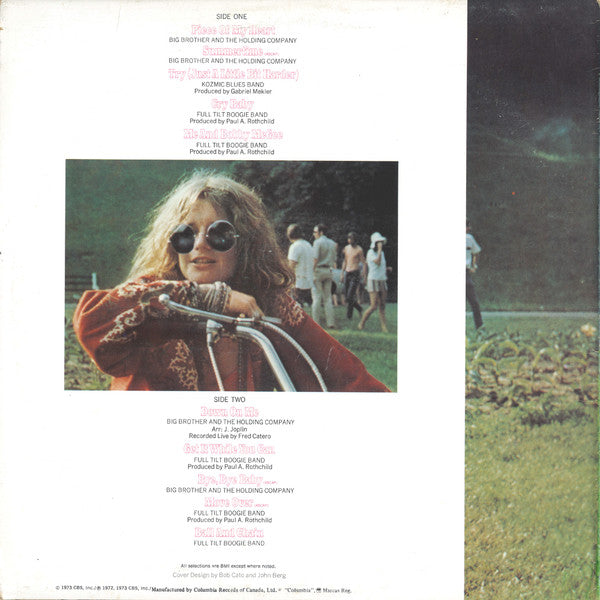 Janis Joplin : Janis Joplin's Greatest Hits (LP, Comp)