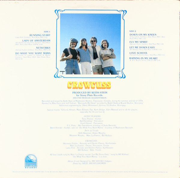 Crowcuss : Crowcuss (LP)