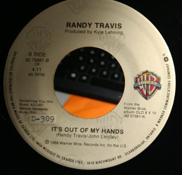 Randy Travis : Deeper Than The Holler (7", Single)