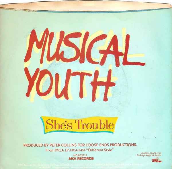 Musical Youth : She's Trouble (7")