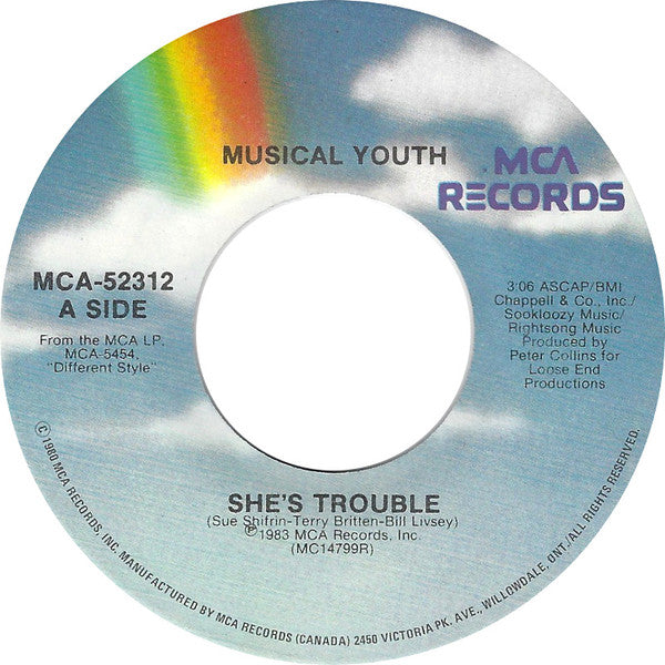 Musical Youth : She's Trouble (7")