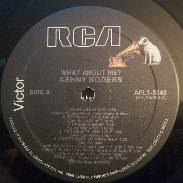 Kenny Rogers : What About Me? (LP, Album)