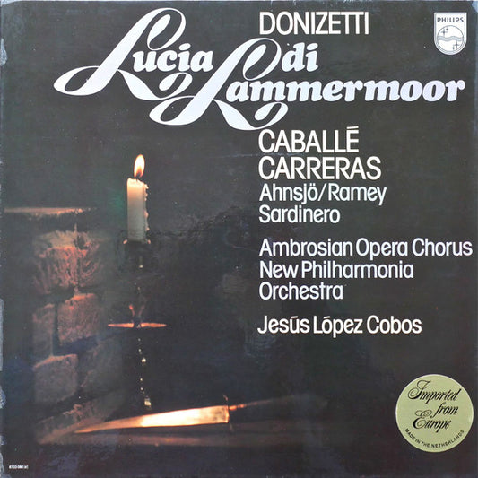 Gaetano Donizetti : Lucia Di Lammermoor (3xLP + Box)