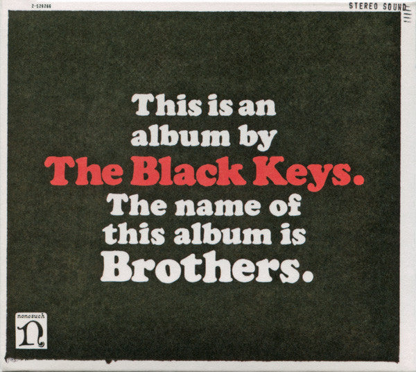 The Black Keys : Brothers (CD, Album, Dig)