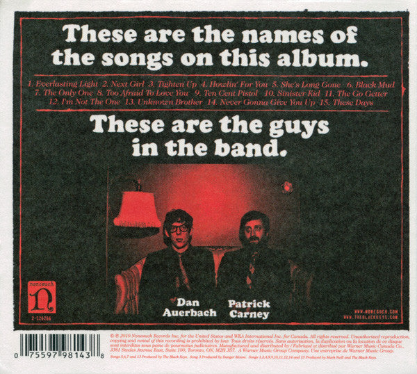 The Black Keys : Brothers (CD, Album, Dig)