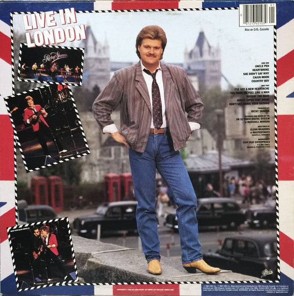Ricky Skaggs : Live In London (LP, Album)