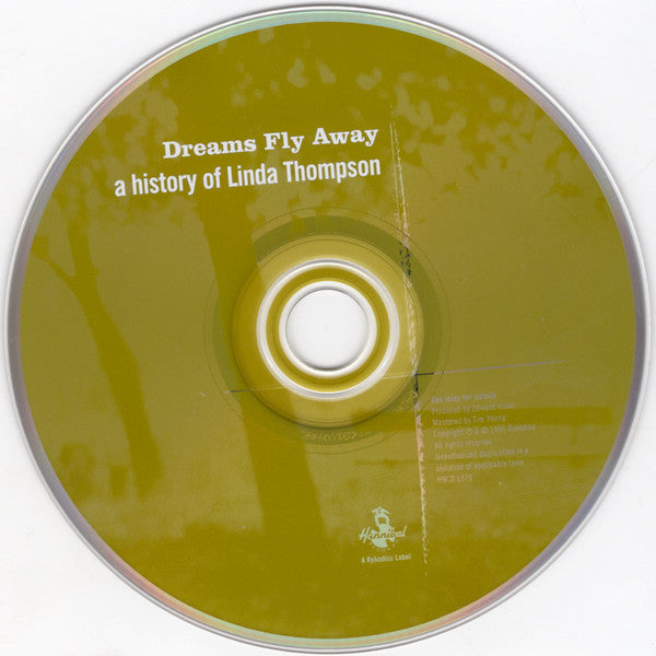 Linda Thompson : Dreams Fly Away  (A History Of Linda Thompson) (CD, Comp, Dis)