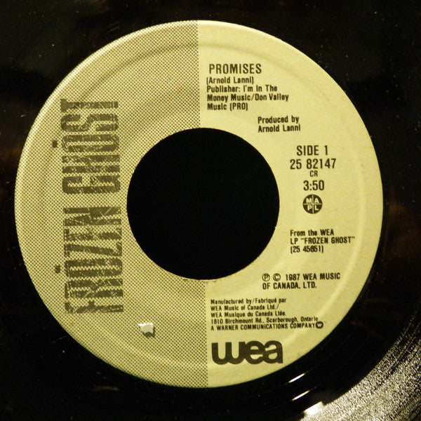Frōzen Ghōst : Promises (7", Single)