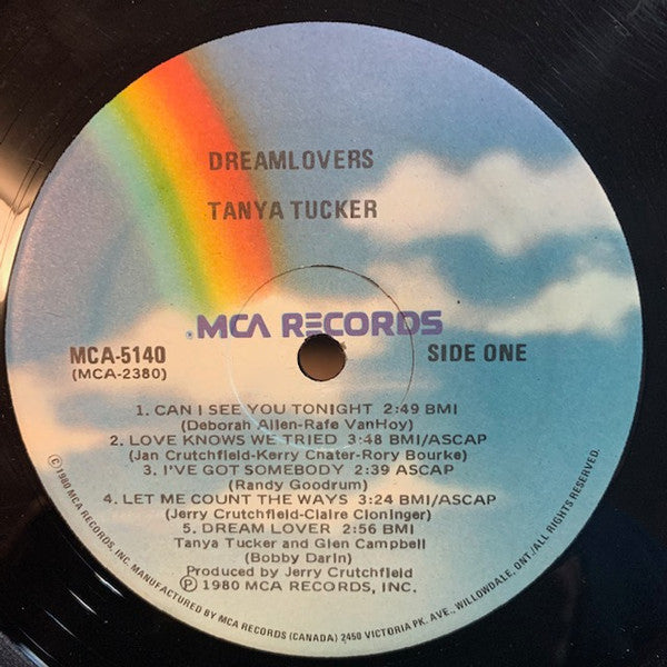 Tanya Tucker : Dreamlovers (LP, Album)