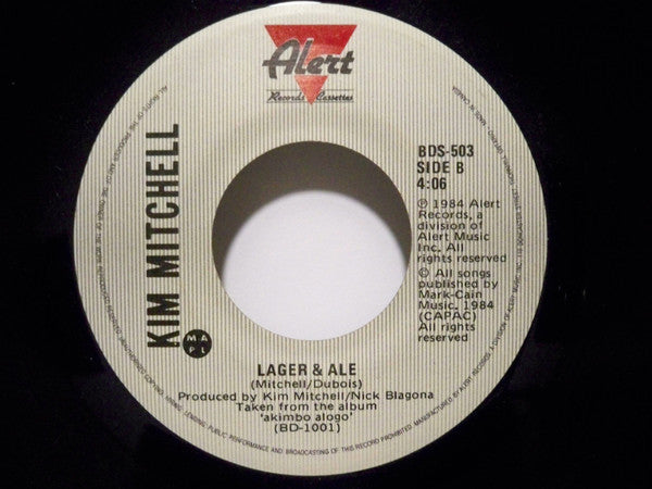 Kim Mitchell : All We Are (7")