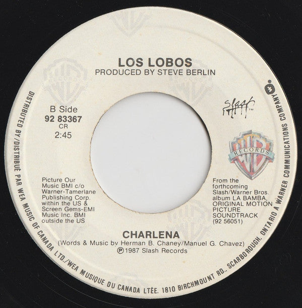 Los Lobos : La Bamba (7", Single)