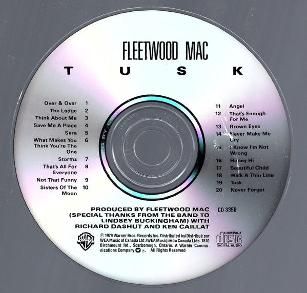 Fleetwood Mac : Tusk (CD, Album, RE, RM)