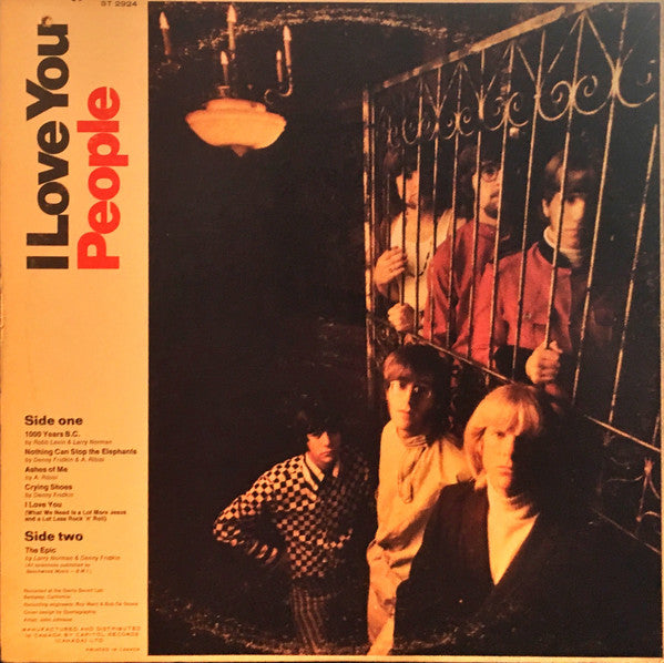 People (4) : I Love You (LP, Album)