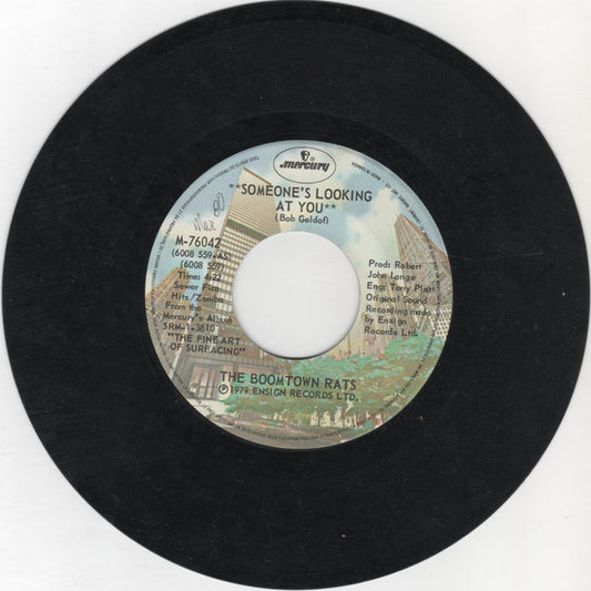 The Boomtown Rats : Someone's Looking At You (7", Single)