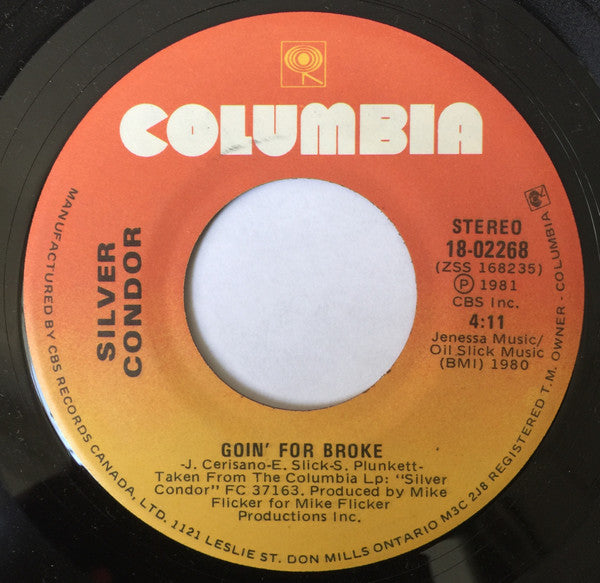 Silver Condor : You Could Take My Heart Away (7", Single)