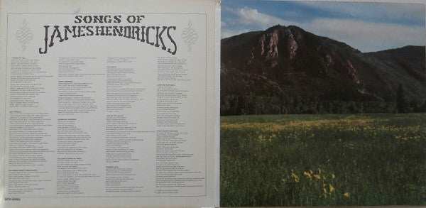 James Hendricks* : Songs Of James Hendricks (LP, Album, Res)