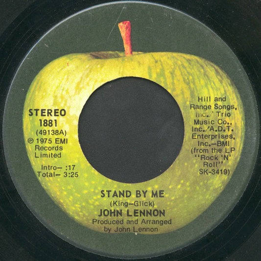 John Lennon : Stand By Me (7", Single)