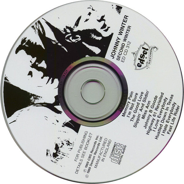 Johnny Winter : Second Winter (CD, RE)