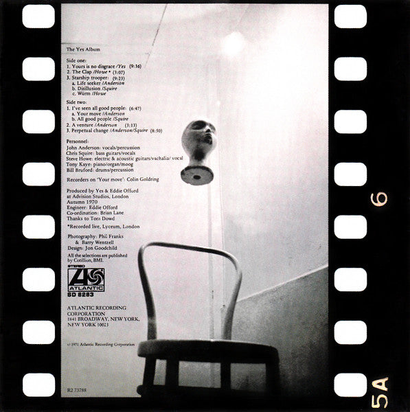 Yes : The Yes Album (CD, Album, Club, RE, RM)