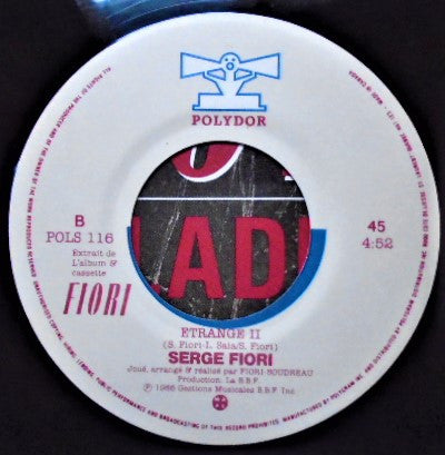 Serge Fiori : Maladroit (7")