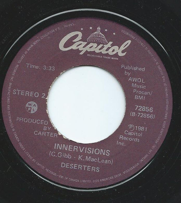 Deserters : Alien (7", Single)