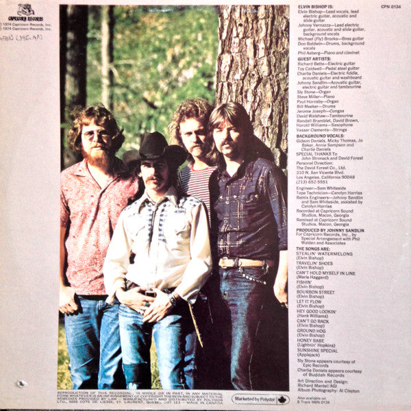 Elvin Bishop : Let It Flow (LP)
