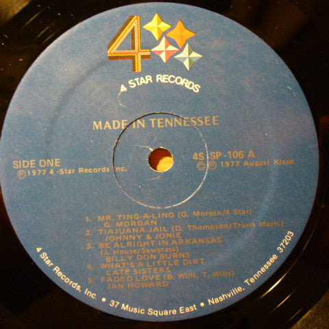 Various : Made In Tennessee (LP, Comp)