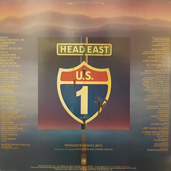 Head East : U.S. 1 (LP, Album)