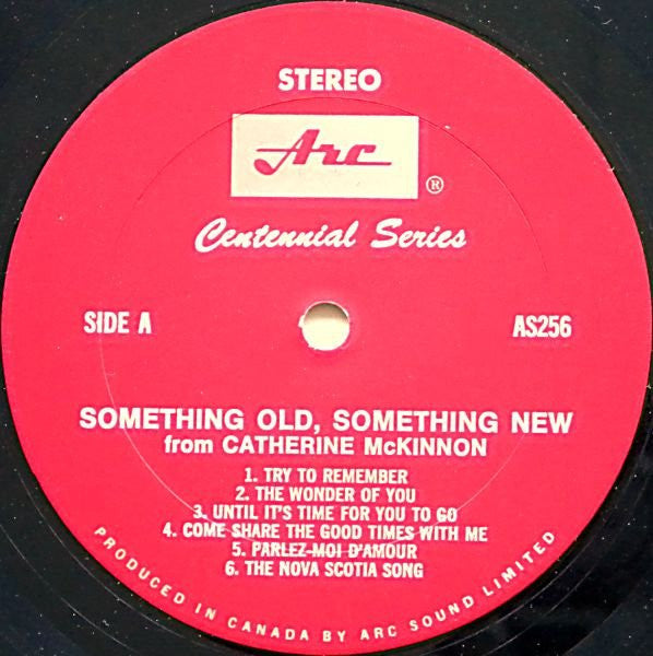 Catherine McKinnon : Something Old Something New (LP, Album)