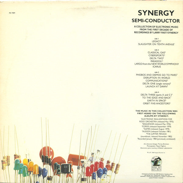 Synergy (3) : Semi-Conductor (2xLP, Comp)
