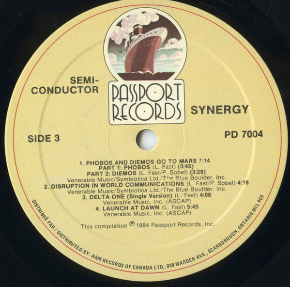 Synergy (3) : Semi-Conductor (2xLP, Comp)