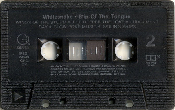 Whitesnake : Slip Of The Tongue (Cass, Album, Club, Dol)
